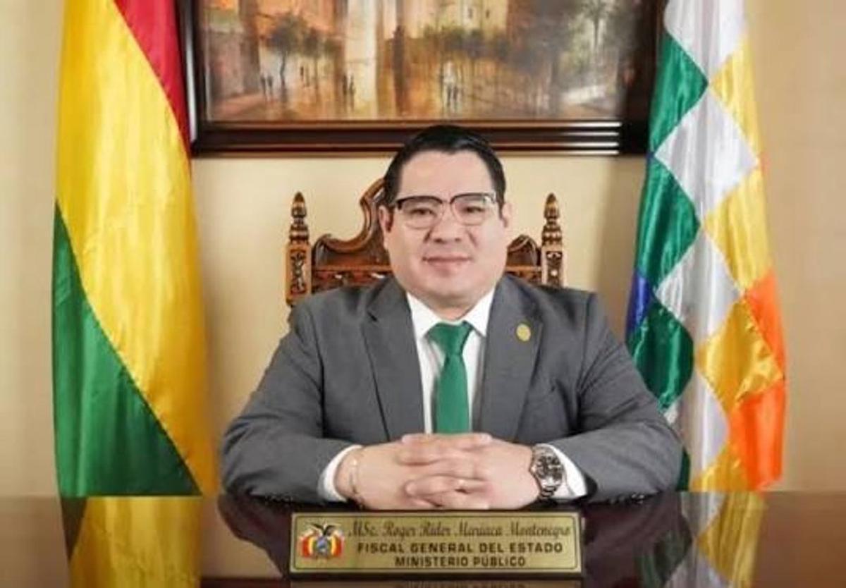 El fiscal Róger Mariaca.