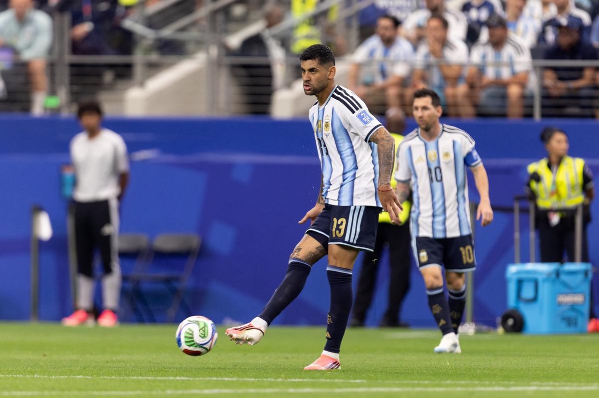 Cristián Romero fue reemplazado ante Austria. (Foto:X)