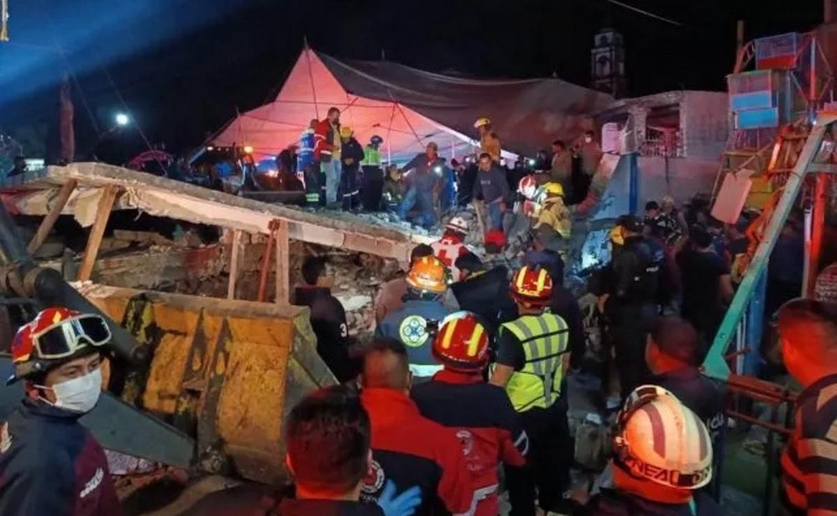 Conmoción en México por la explosión de pirotécnia.
