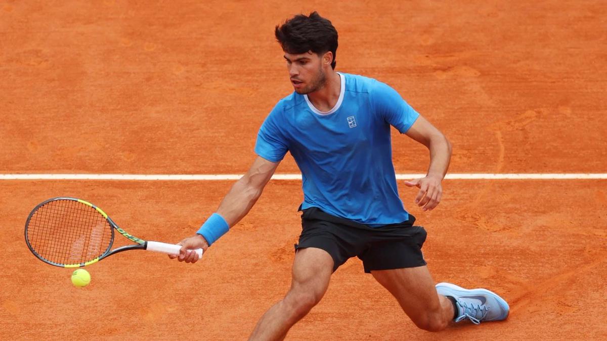 Alcaraz no le dio oportunidades a Bublik.