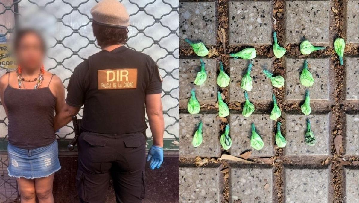 Detuvieron a una dealer que vendía cocaína en Constitución