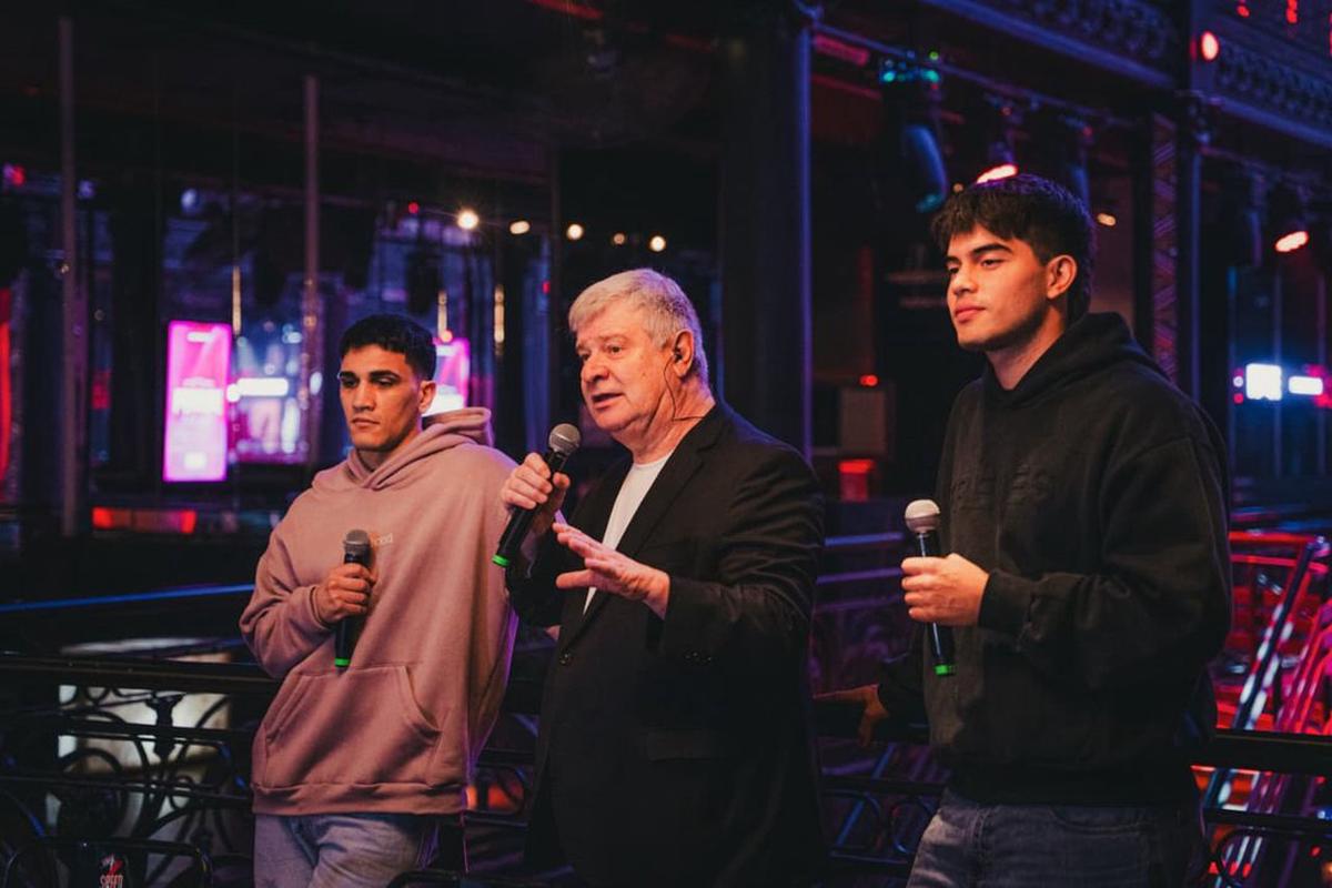 Franco Bonavena vs Agustín Monzón, una de las peleas de Párense de Manos. Foto: Agencia NA (archivo)