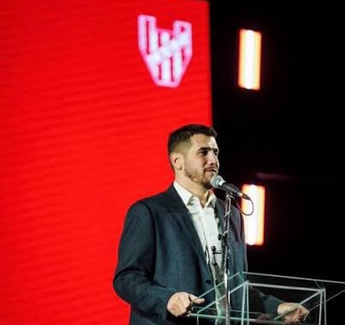 Juan Manuel Cavagliatto, presidente del club de Alta Córdoba.