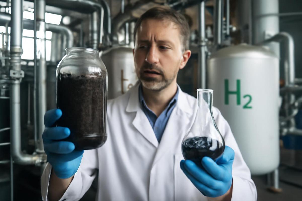 Transformación de lodos en biocombustible