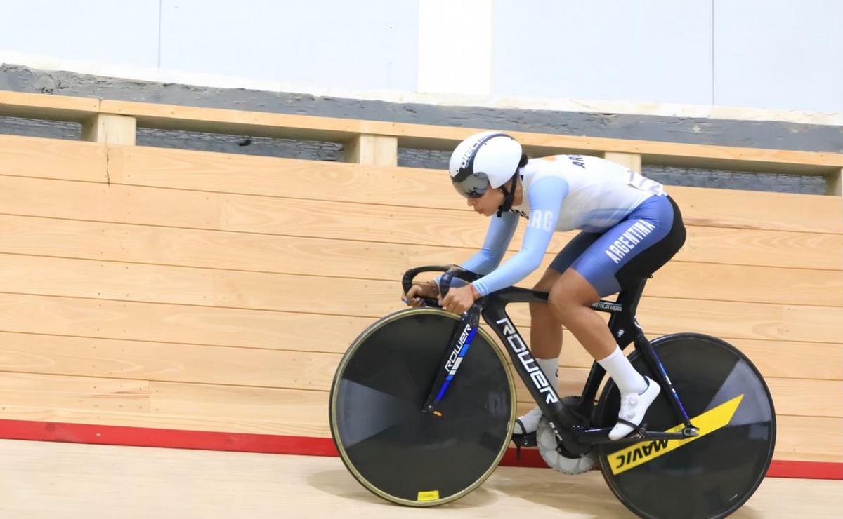 Natalia Vera, la referente que será protagonista del estreno del nuevo velódromo de Rafaela