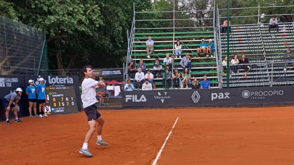 FOTO: El “Topo” cayó en la primera ronda ante Pedro Sakamoto. 