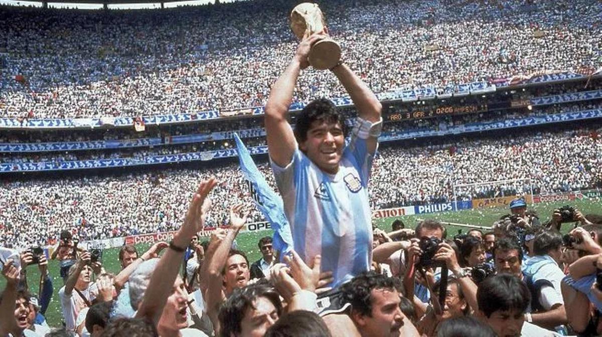 Roberto Cejas, el hombre que llevó a Maradona en andas en el Mundial 1986.