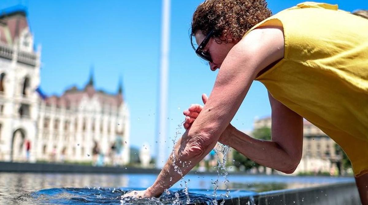 Una ola de calor sacude a gran parte de Europa.