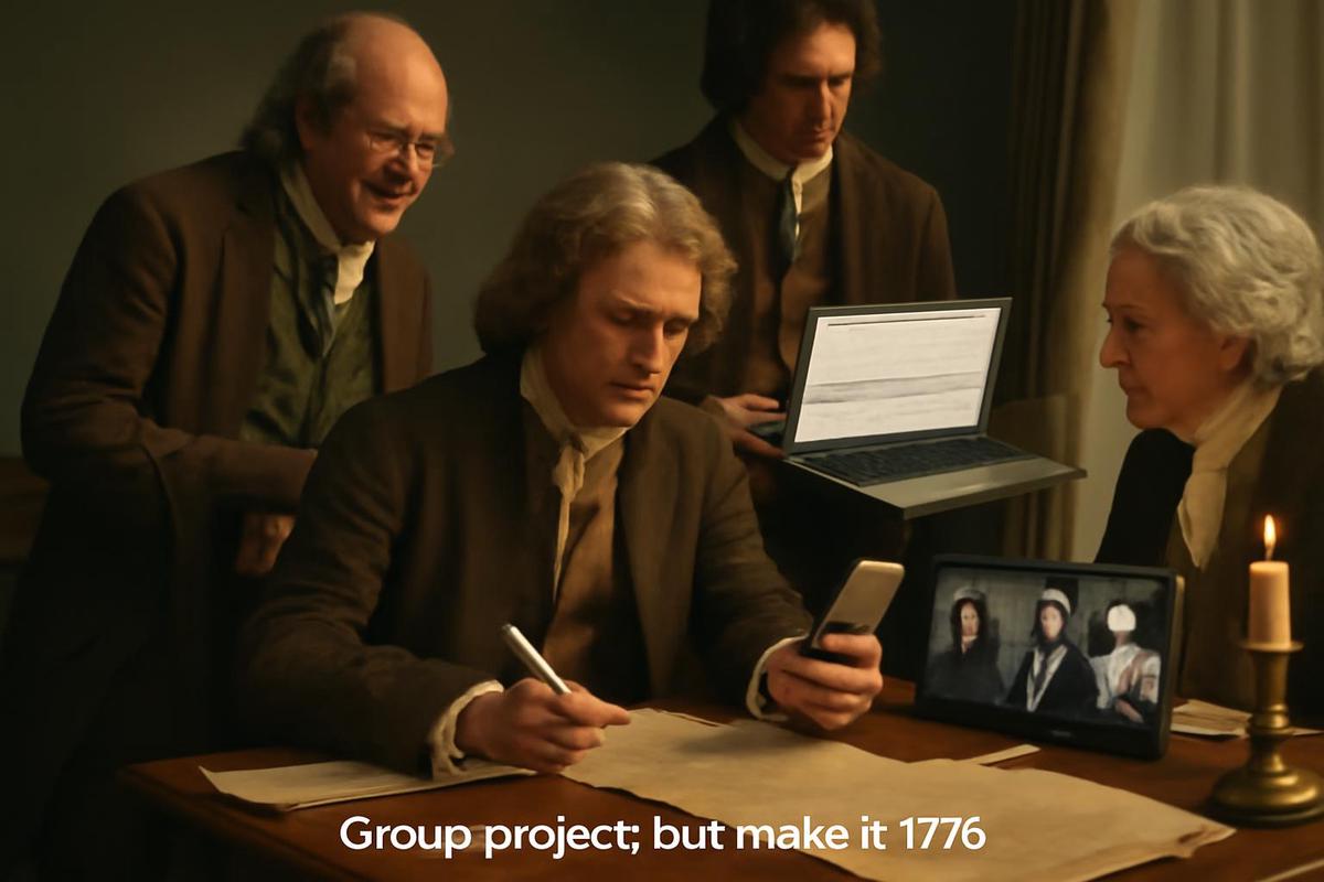 Comercial de Google sobre la Declaración de Independencia