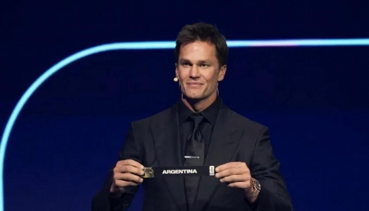 Argentina, al salir en el sorteo del Mundial.