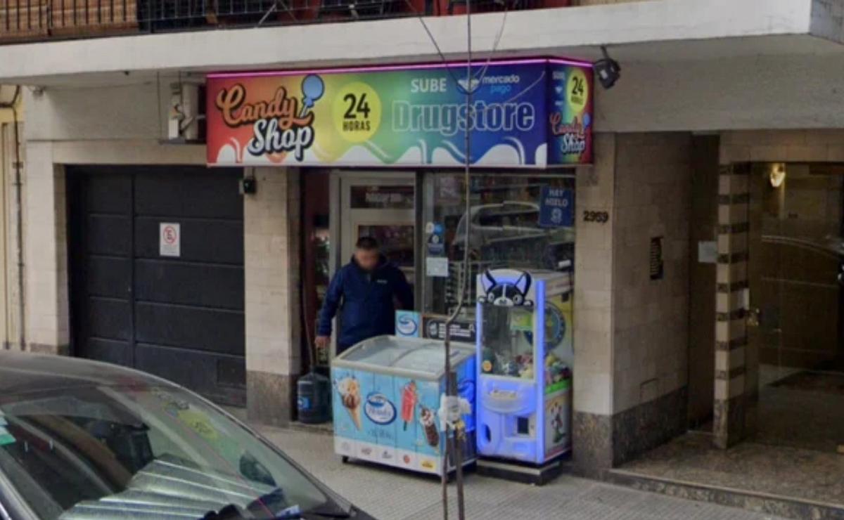 FOTO: El kiosco, escenario del crimen.