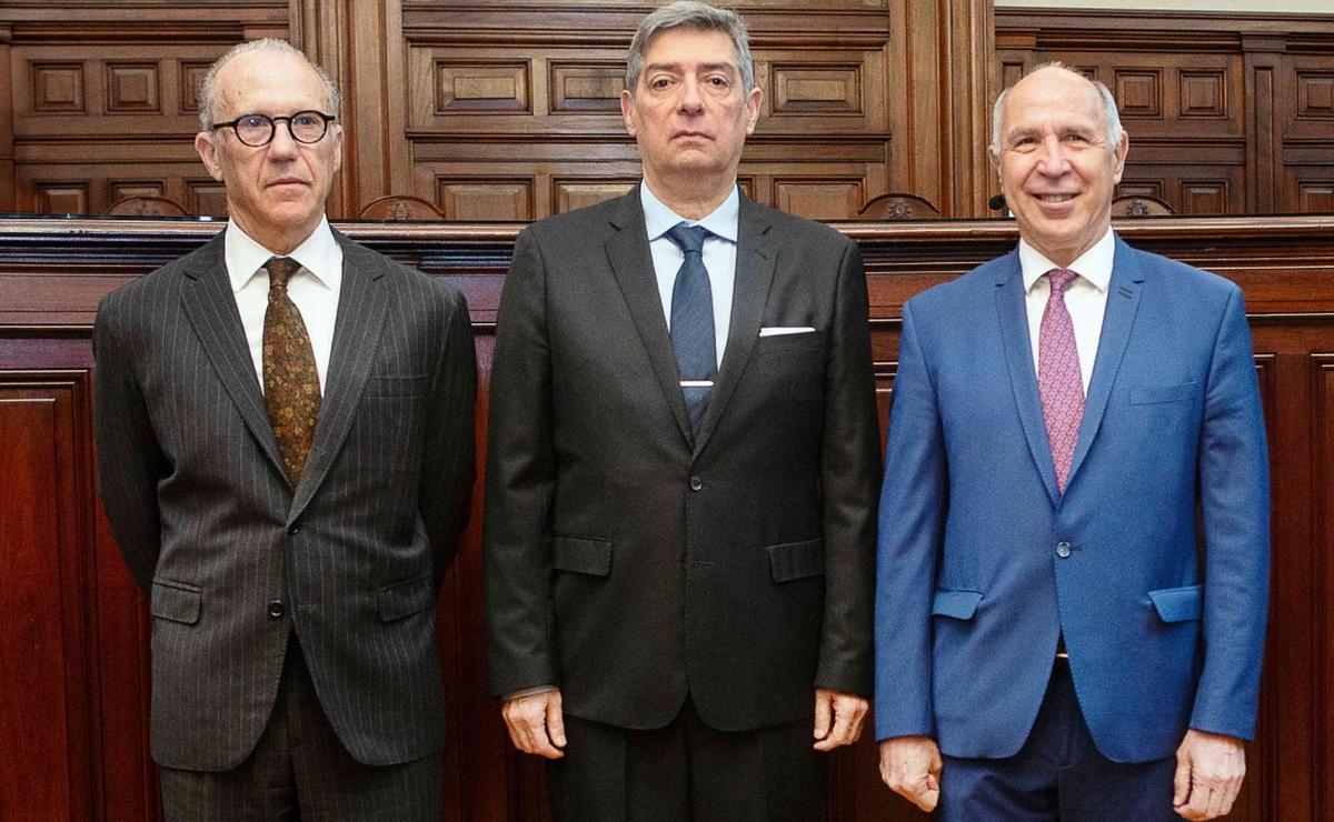 Los jueces que integran la Corte.