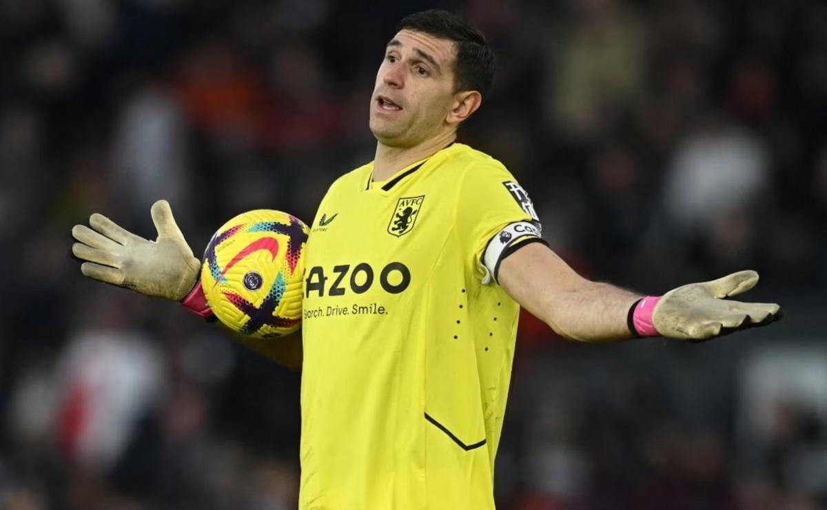 Dibu Martínez, sin premio The Best: lo ganó Donnarumma (Foto: REUTERS/Dylan Martinez)