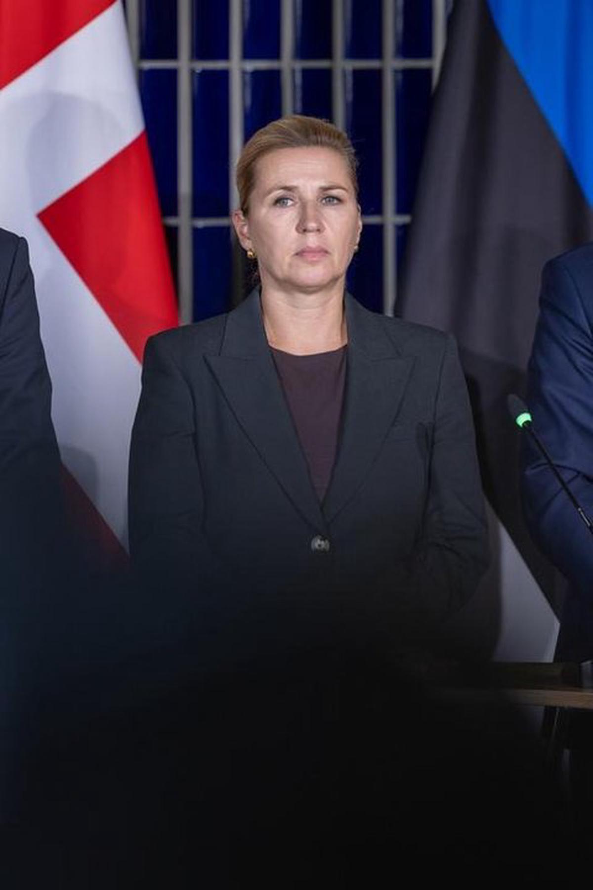 Primera ministra de Dinamarca, Mette Frederiksen.