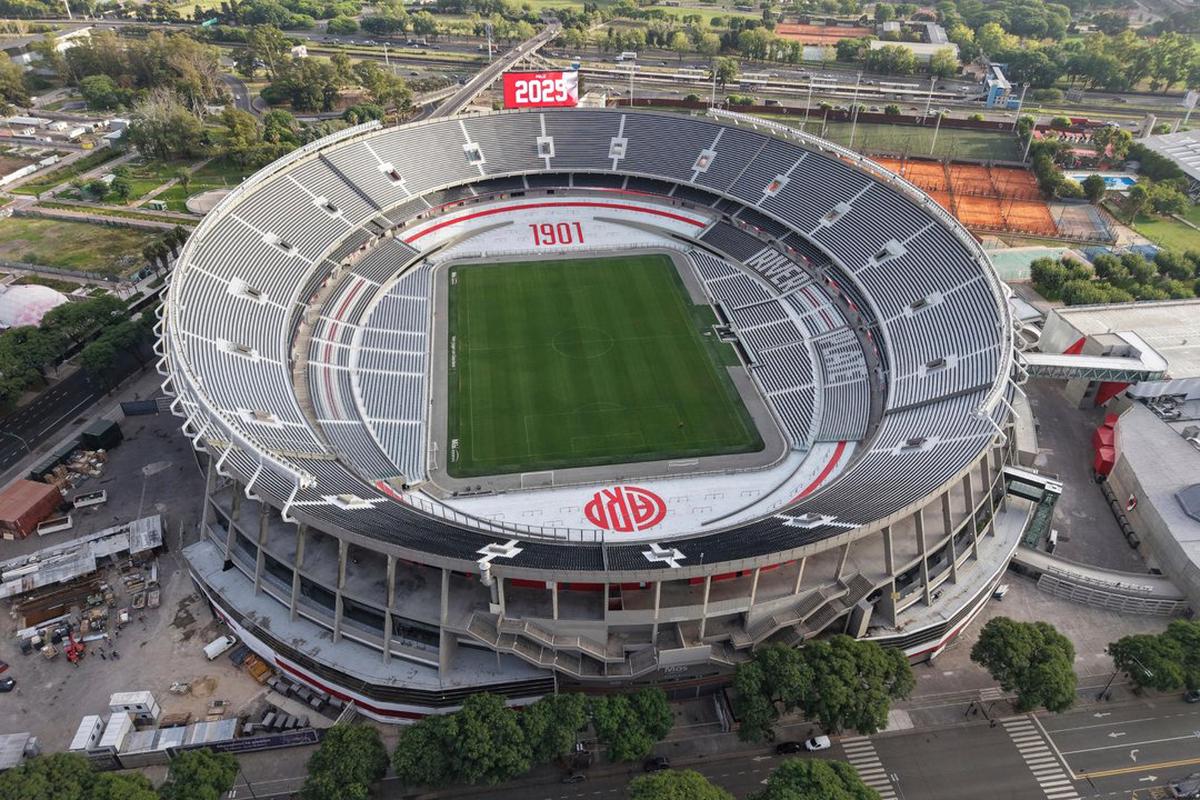 El estadio Monumental. Foto: Agencia NA.