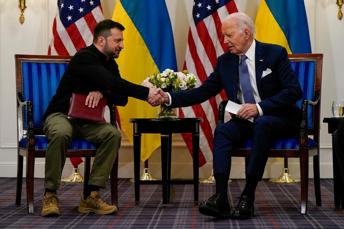 FOTO: La decisión de Biden era reclamada por Zelensky desde hace meses (archivo). 