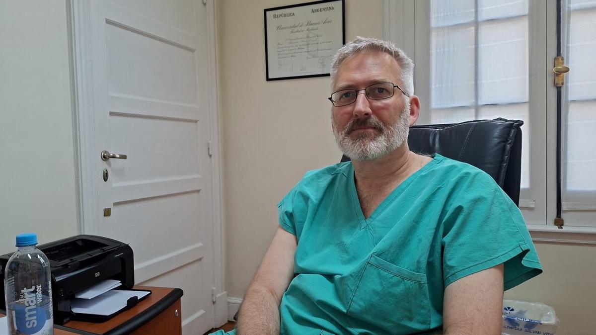 El urólogo Martín Pages (MN 93.396).