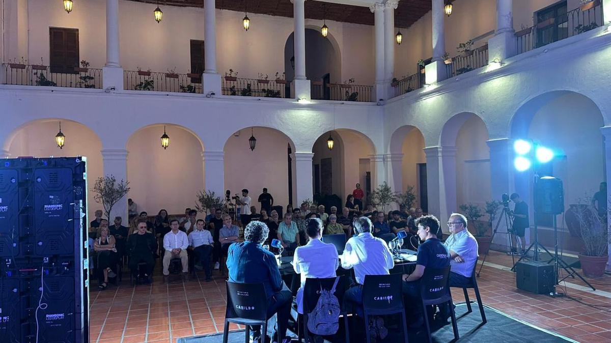 El estreno del programa de Chema Forte, en el Cabildo de Córdoba.