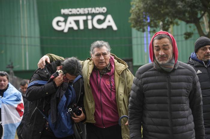 Miles de fanáticos rinden homenaje al Indio Solari en Villa Domínico