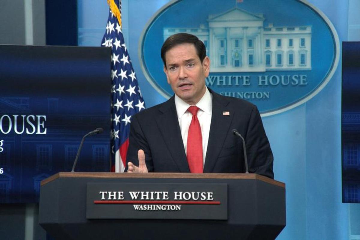 El secretario de Estado de Estados Unidos, Marco Rubio.