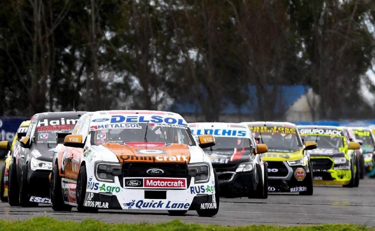 FOTO: Gianini y la Ford Ranger encabezan el TCPK, buscando la cuarta corona