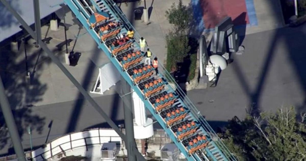 Tragedia en la montaña rusa Goliath en el parque Six Flags Over Georgia.