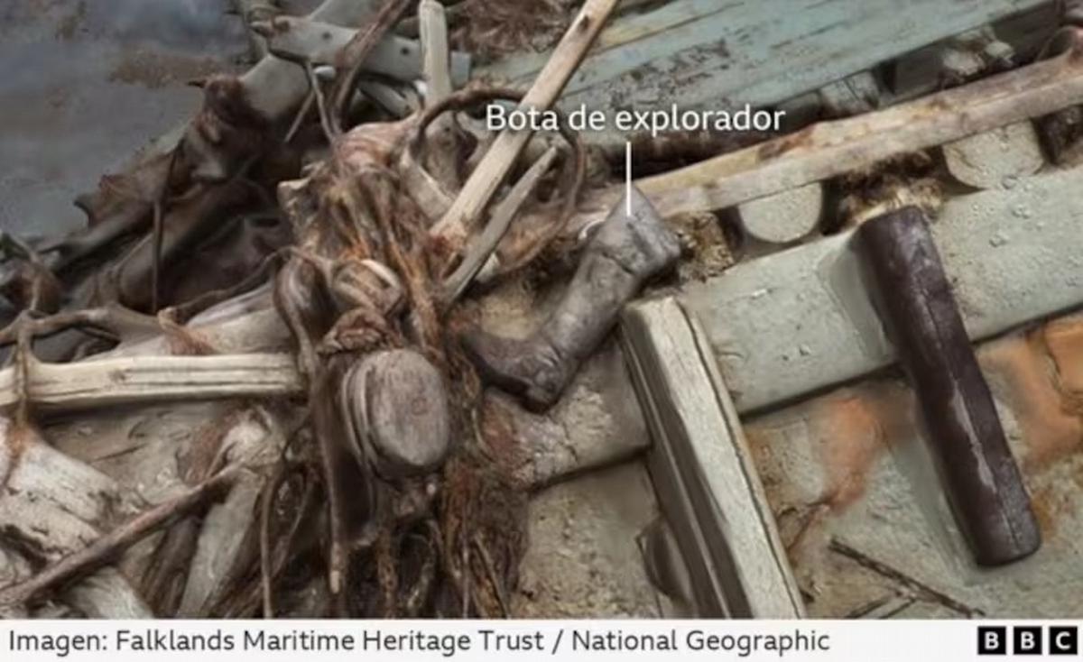 FOTO: Salieron a la luz imagenes nítidas de un barco desaparecido hace más de 100 años