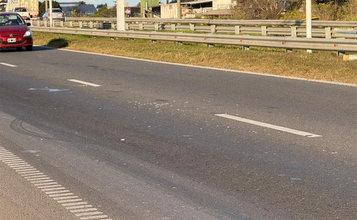 Un herido y largas demoras de tránsito tras choque en Circunvalación.