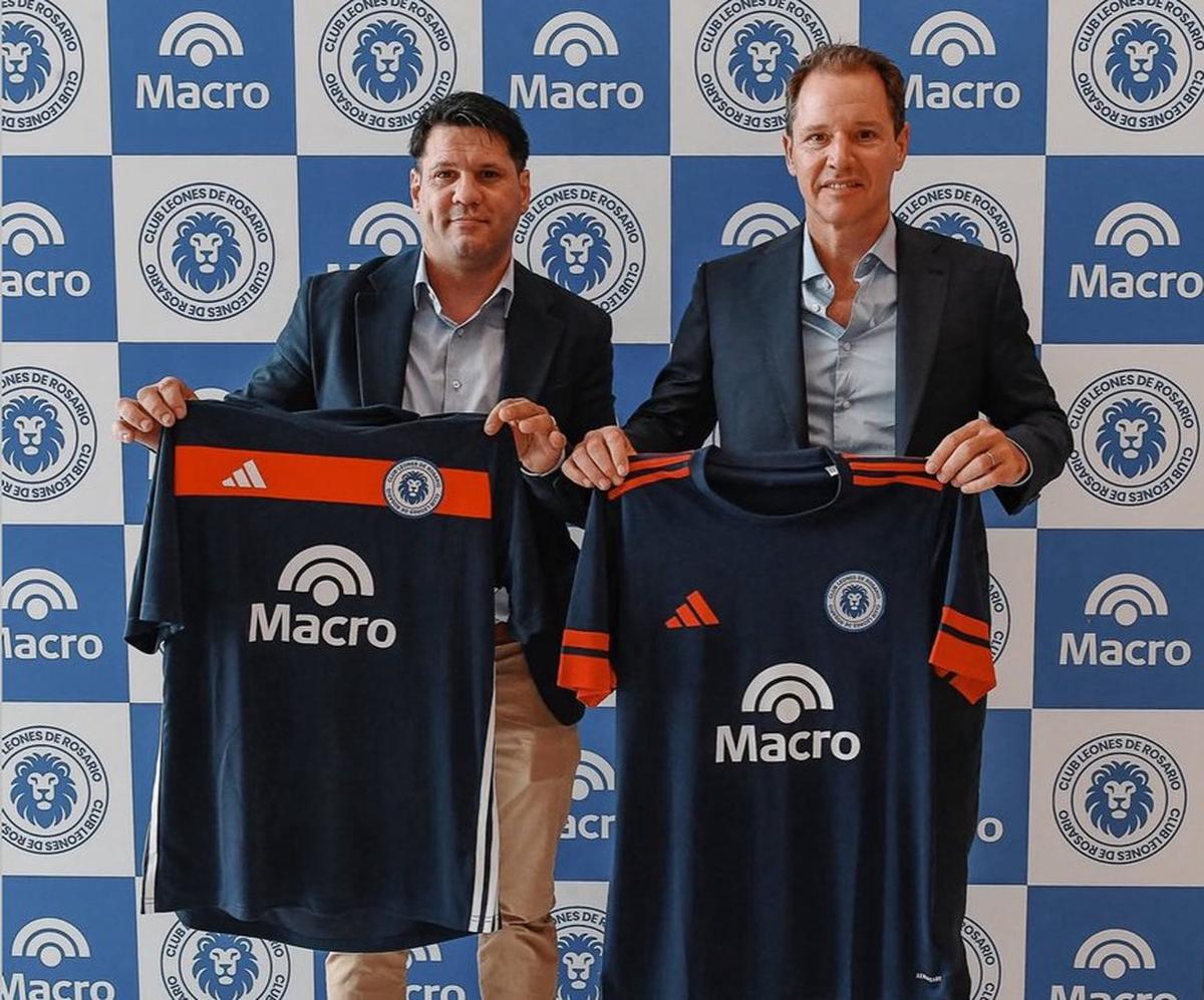 Leones FC tendrá como sponsor principal a Banco Macro.