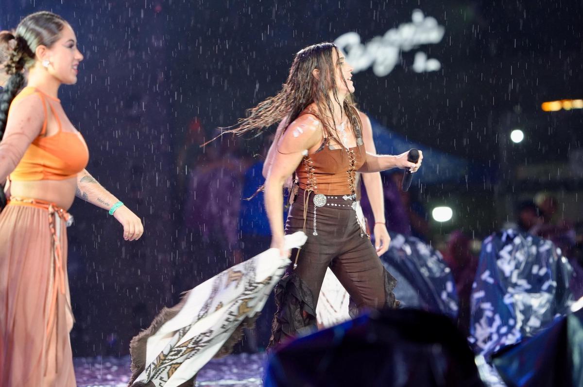Soledad brindó un show para la historia en Cosquín.