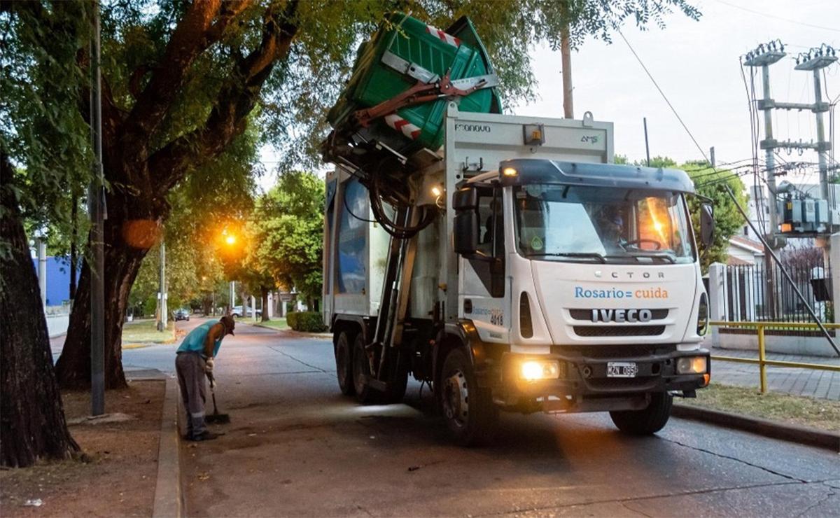 FOTO: Desde la Municipalidad de Rosario piden no sacar la basura este 29 de octubre. 