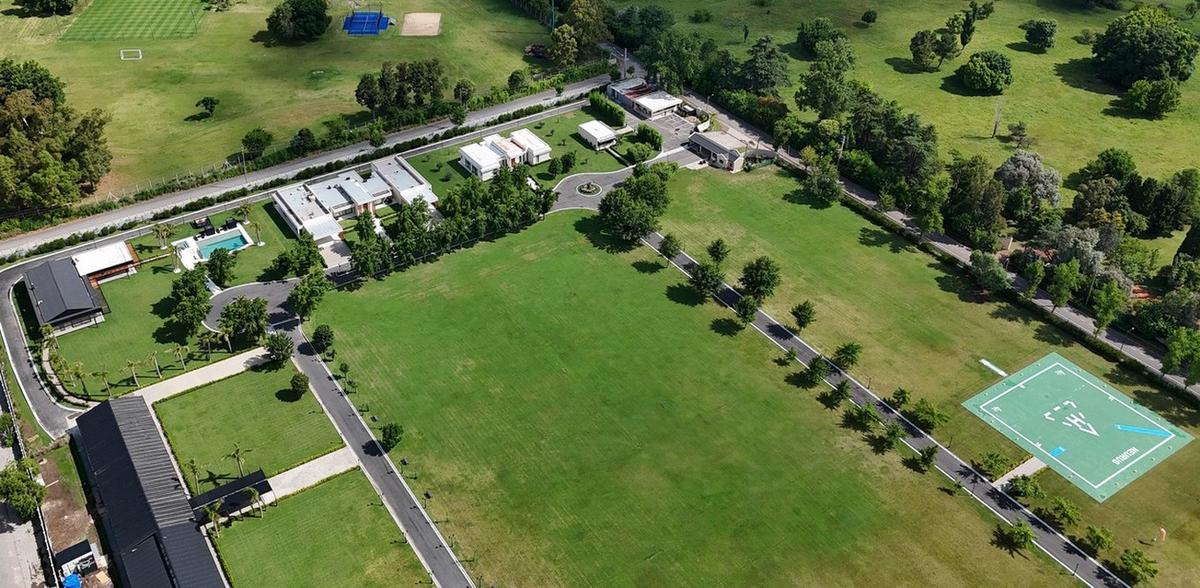 La mansión en Pilar vinculada a Tapia y Toviggino.