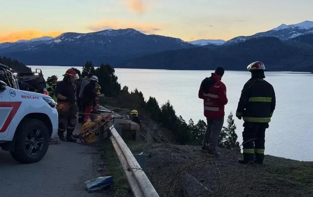 Tragedia en San Martín de los Andes: un hombre pierde la vida tras caer al lago Lácar