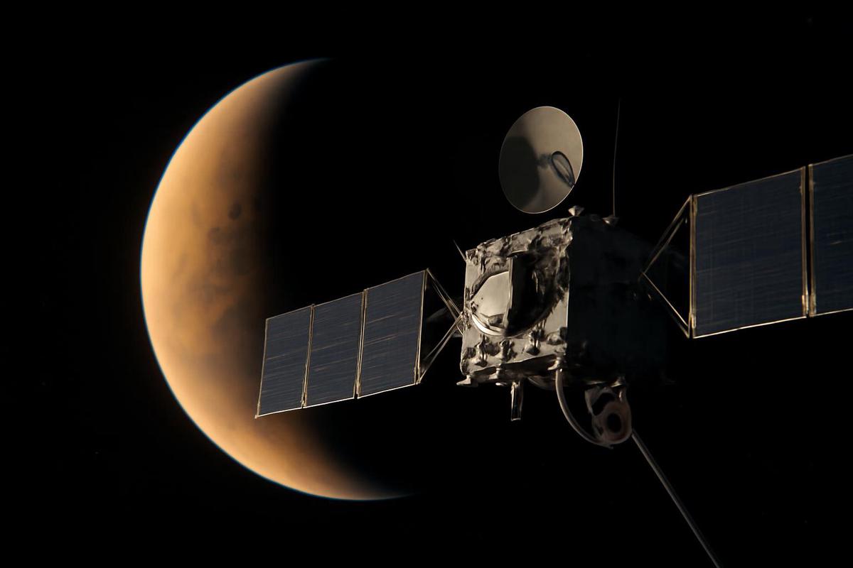 La nave Psyche de la NASA utiliza a Marte como catapulta hacia un asteroide metálico