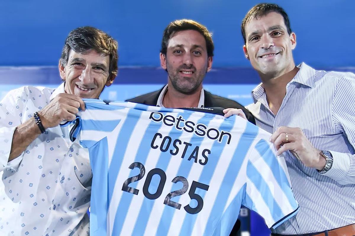 Gustavo Costas había renovado su contrato cuando asumió Diego Milito.