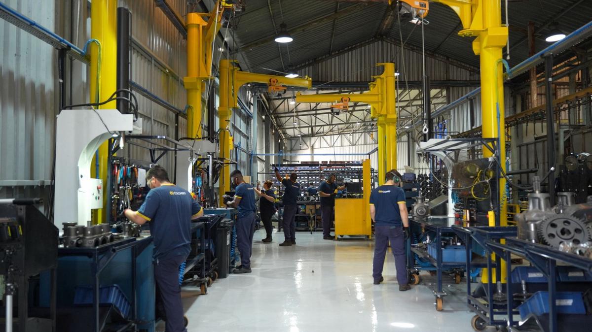 En Brasil, esta firma provee sus componentes y equipos al 70% de la agricultura