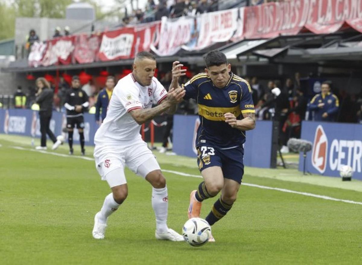 Boca reaccionó en el complemento e impuso autoridad en cancha de Barracas.