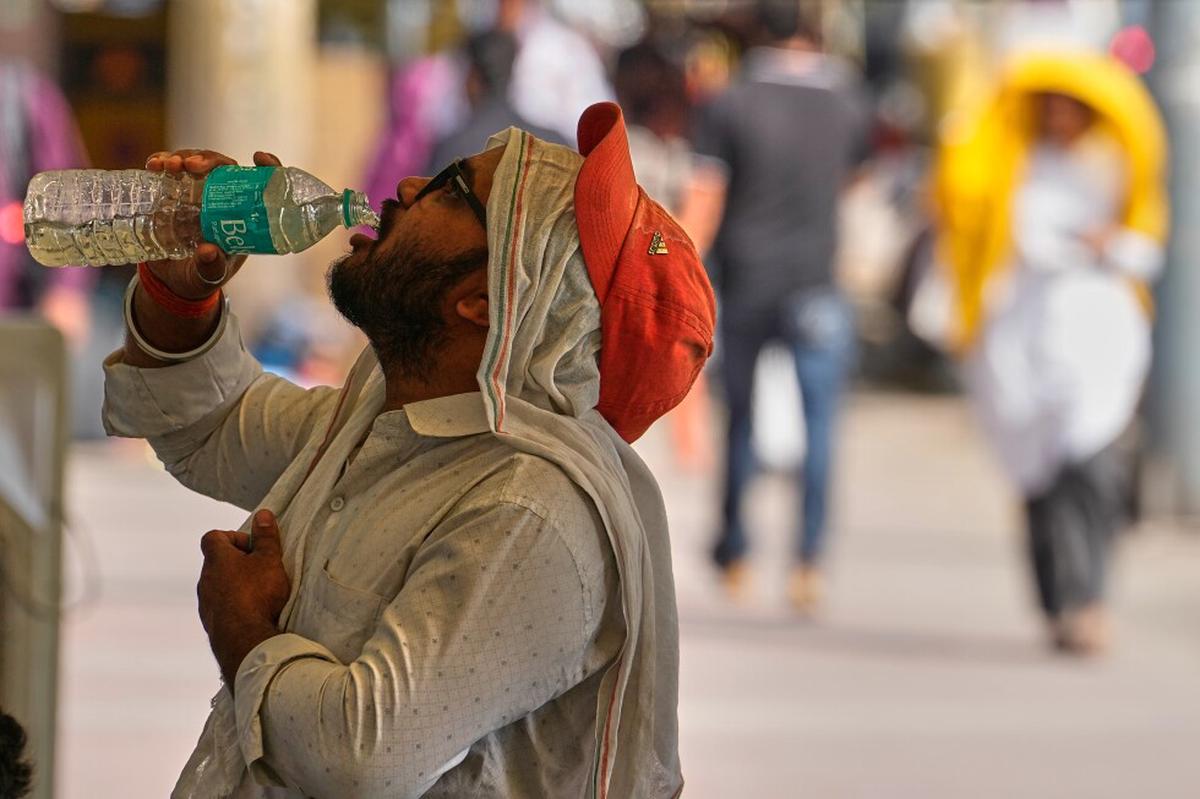 Ola de calor vacía calles y mercados en el norte de India mientras agricultores trabajan de noche
