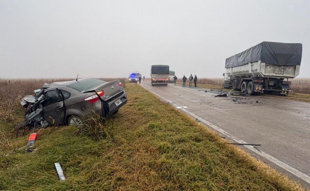 Imágenes del fatal accidente en San Lorenzo.