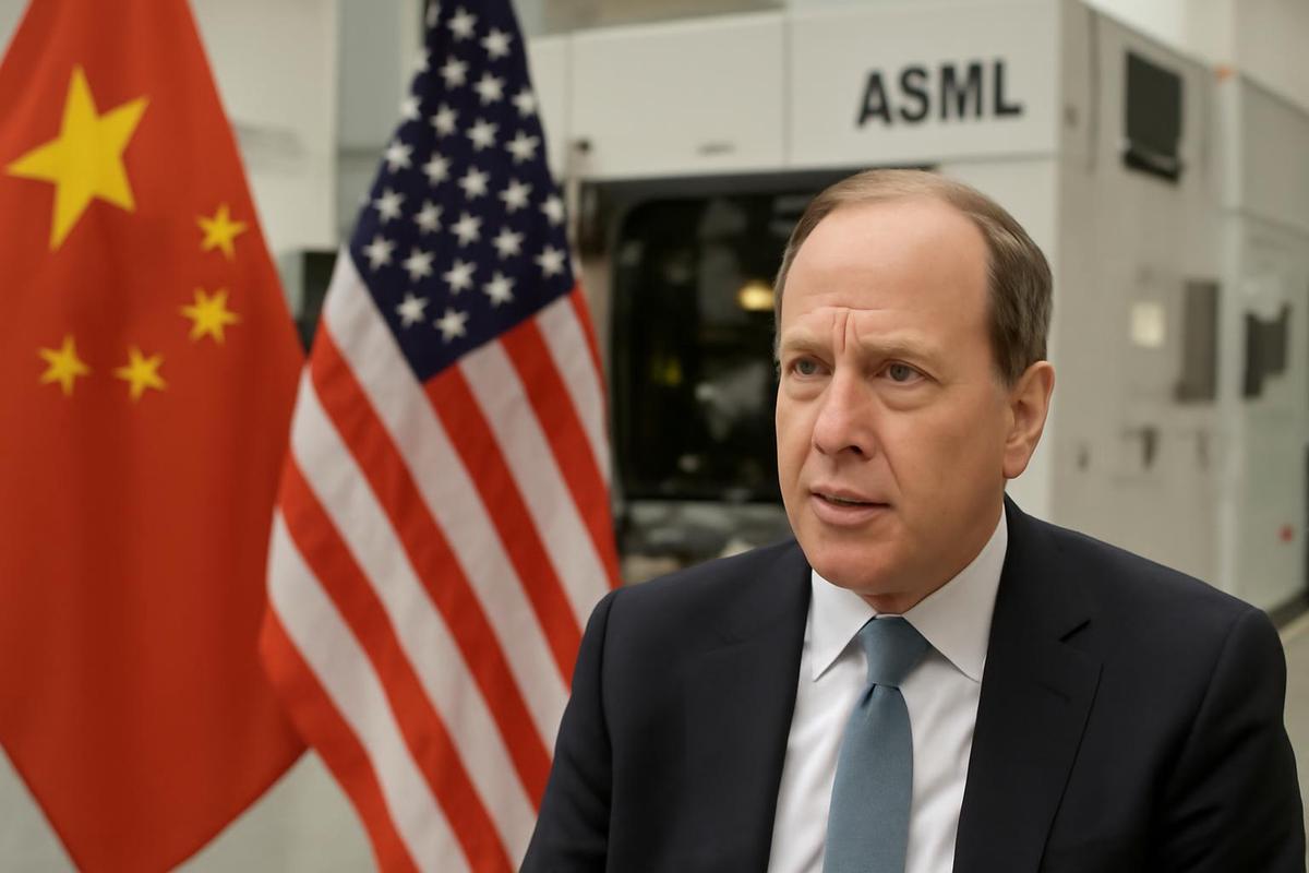 Imagen de Christophe Fouquet, CEO de ASML