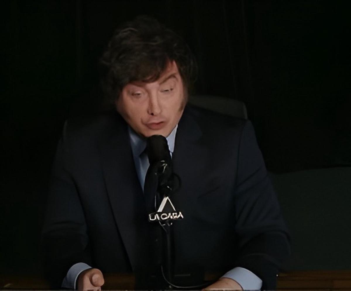 Javier Milei, presidente de la Nación.