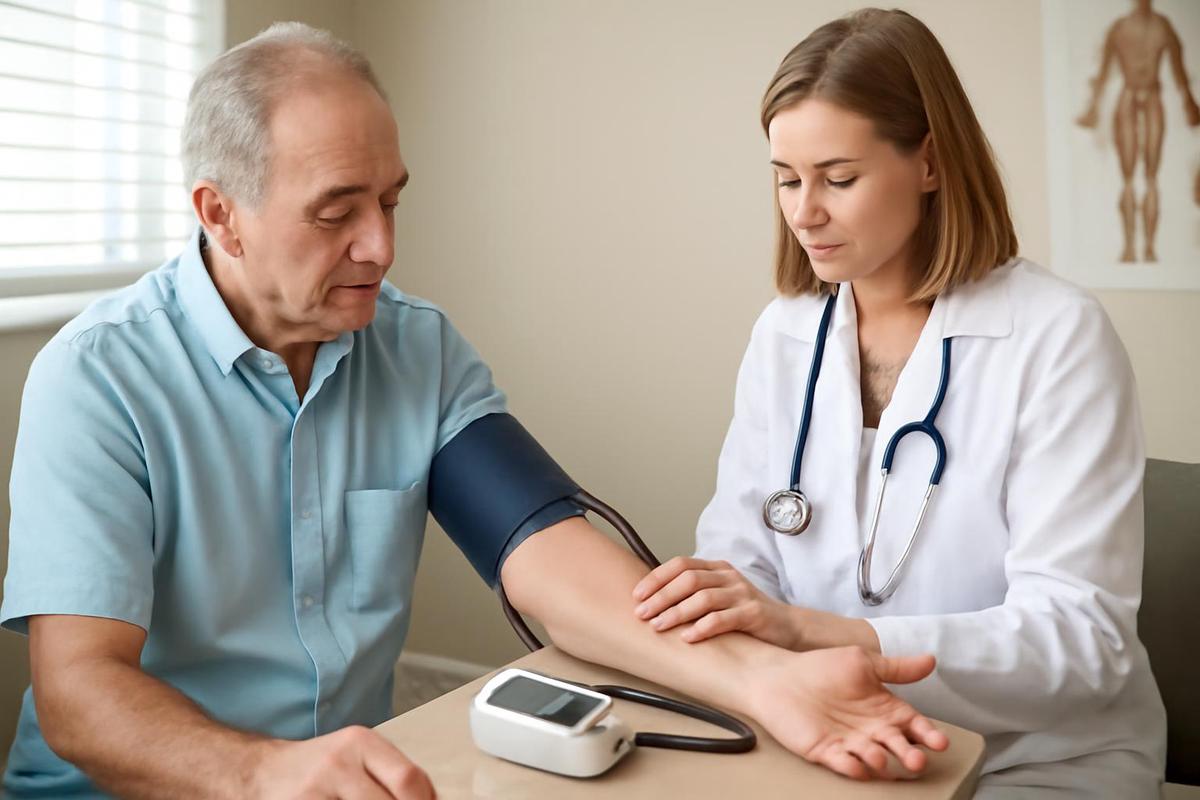 La posición del brazo puede alterar la medición de la presión arterial