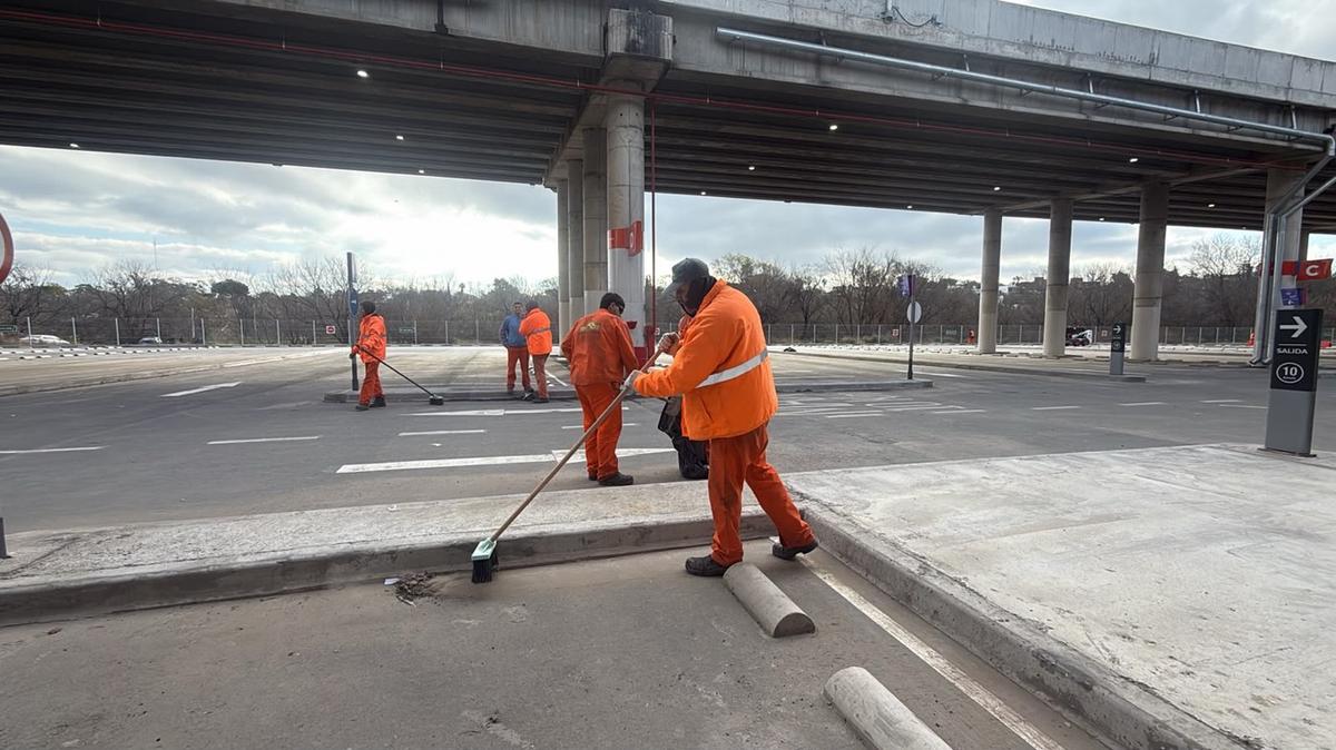 Así es el nuevo estacionamiento del Kempes.