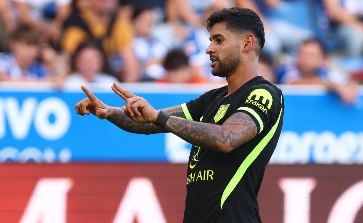 El Atlético Madrid le ganó al Alavés con un gol agónico del