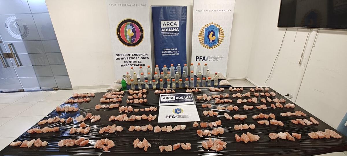 Incautaron 52 kilos de MDMA, el mayor secuestro de éxtasis de la historia argentina.