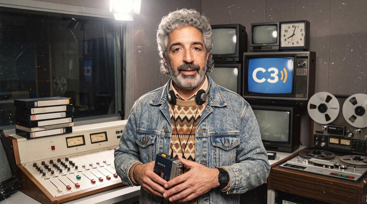 El Turco Genesir, en un viaje a los 80.