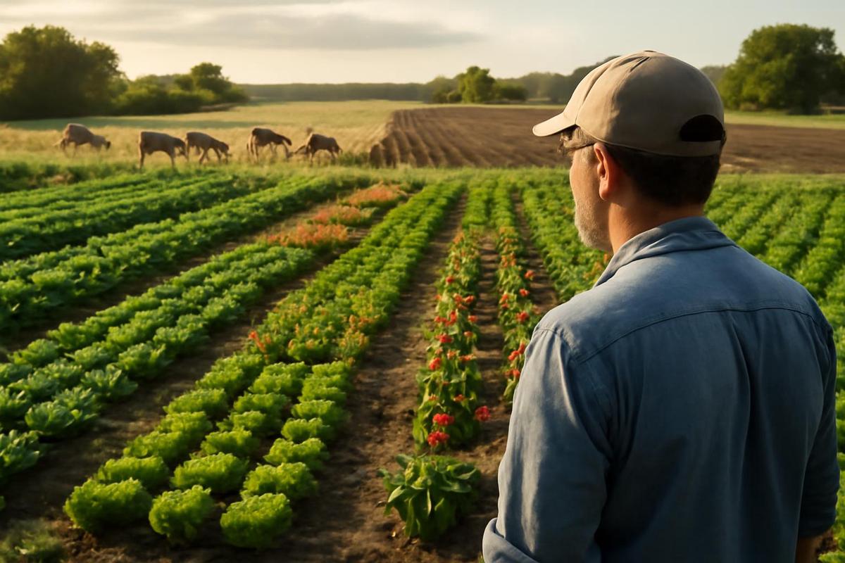 Una dieta más saludable podría transformar la agricultura global