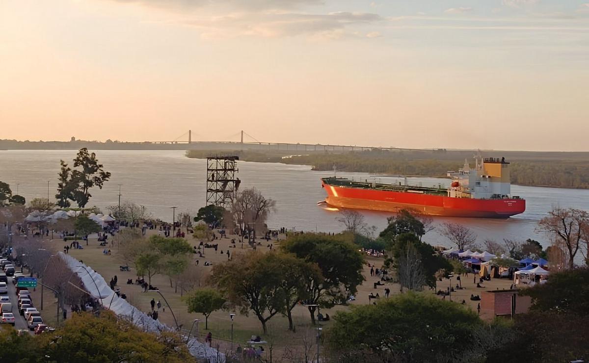 Jornada agradable en la ciudad de Rosario.