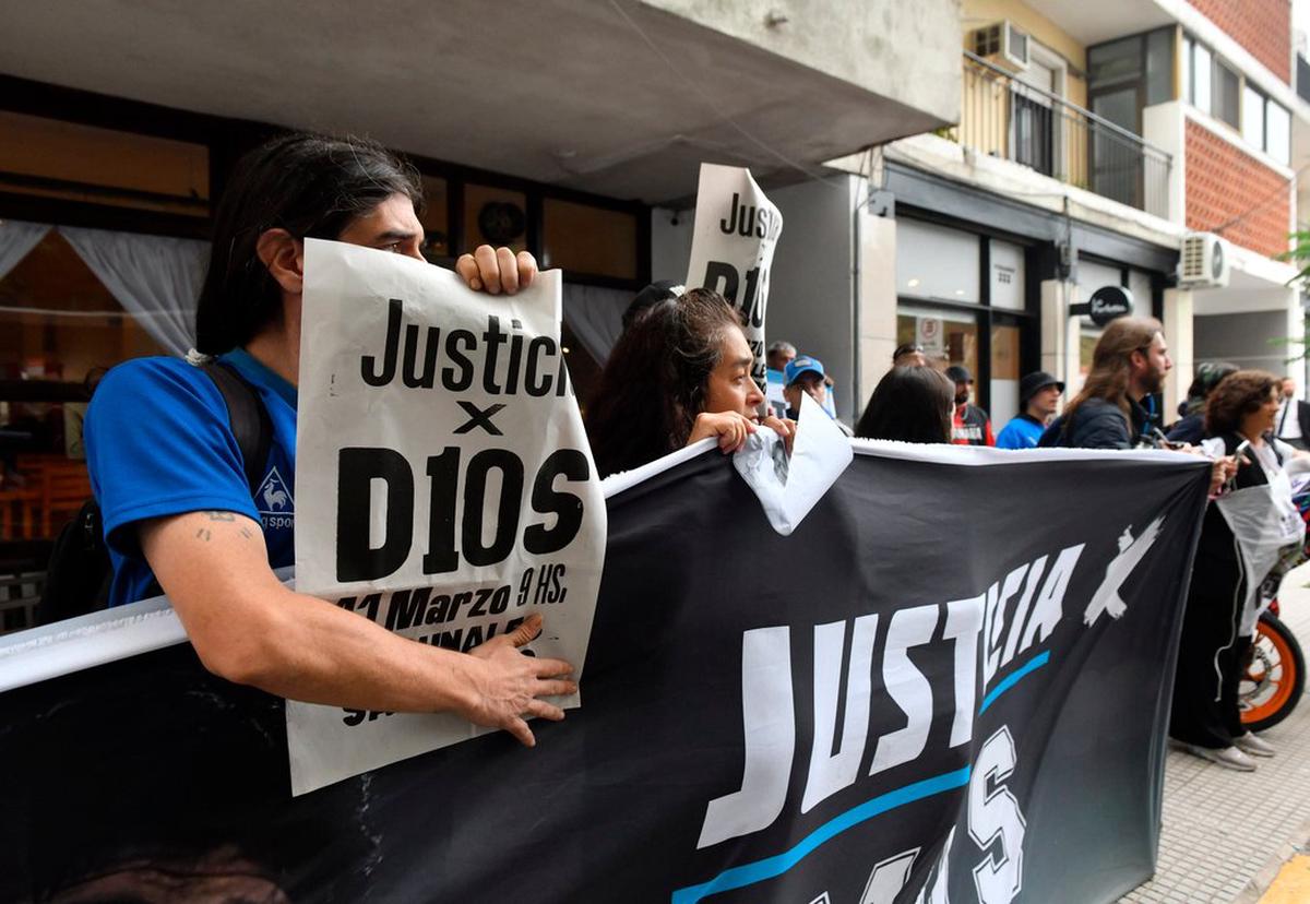 La cocinera de Maradona dio una declaración confusa en el juicio por su muerte