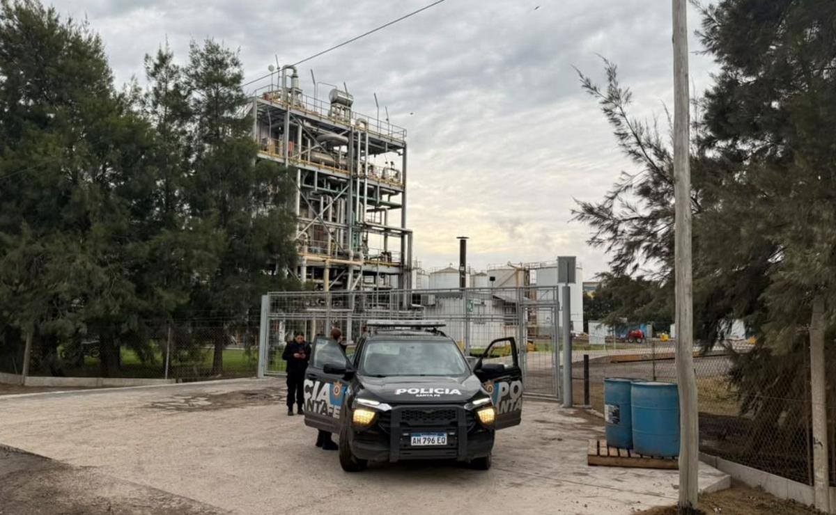 La empresa tras la explosión.